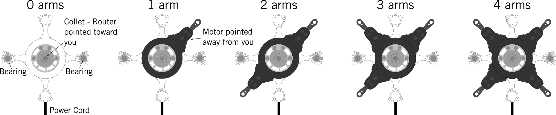 Arm Installation Diagram
